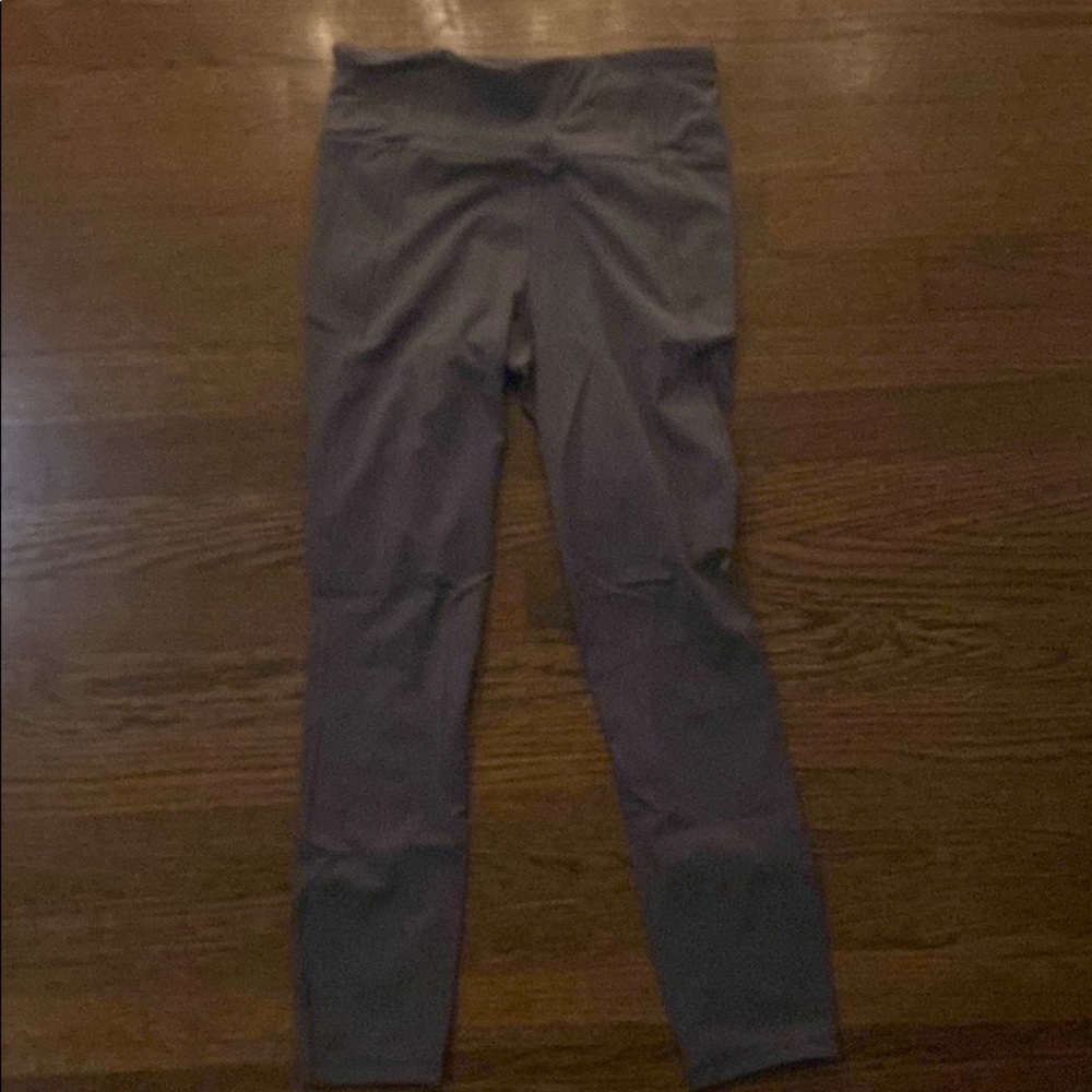 7/8 charcoal grey leggings